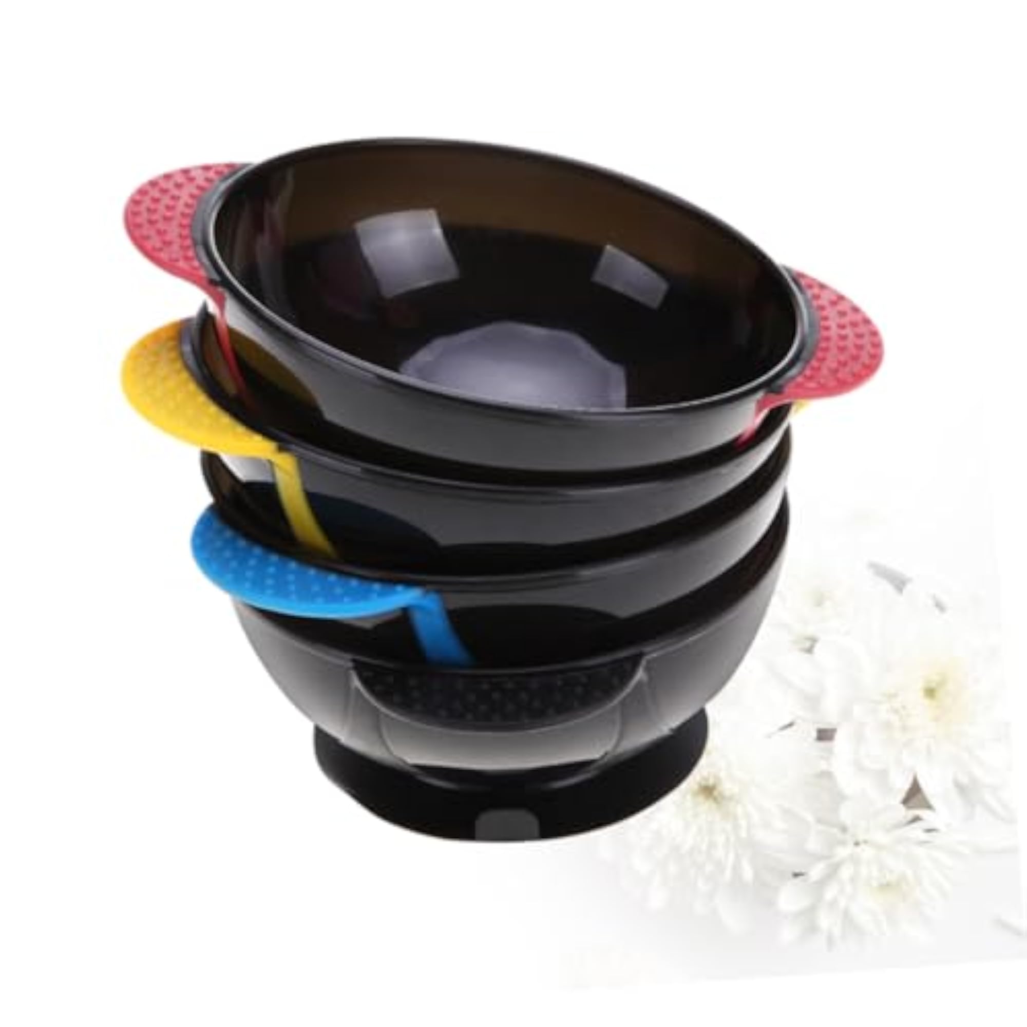 4pcs Non-slip Hair Dye Mixing Bowl Set